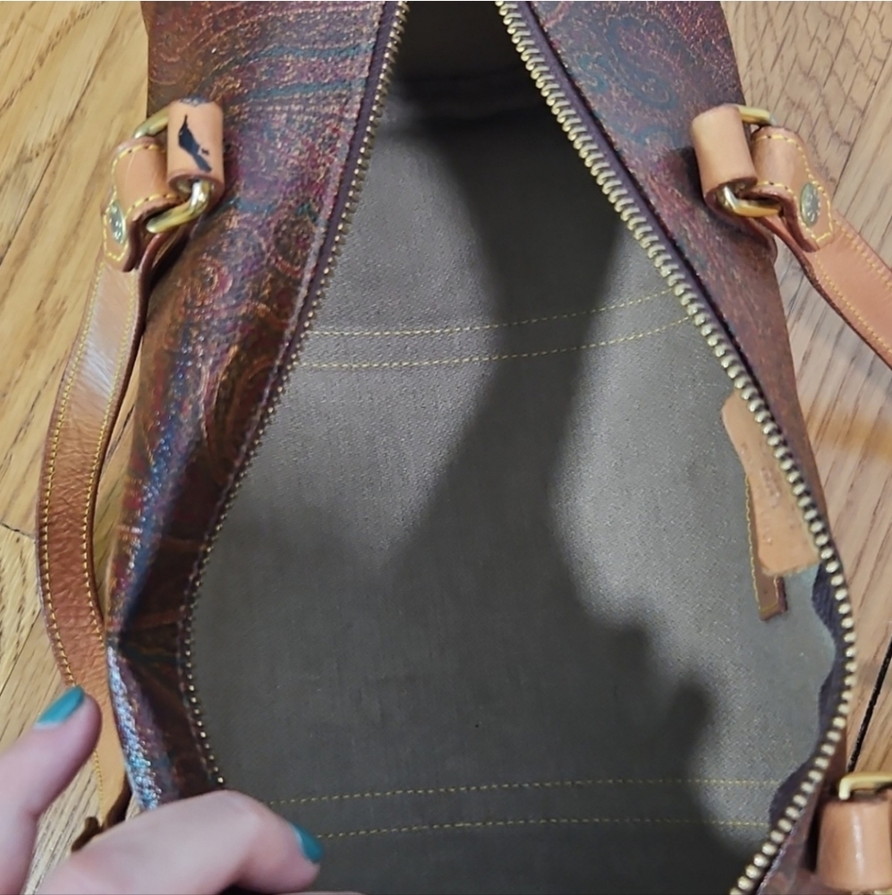 Etro Vintage 1997 Mini Barrel Bag (EUC) - Picture 10 of 16